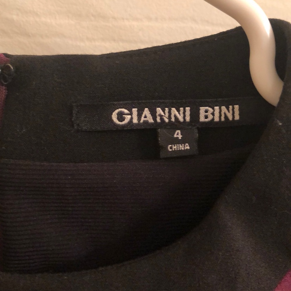 Gianni Bini Color Block Dress Size 4 - Picture 3 of 4